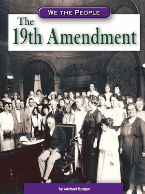 cover image of The 19th Amendment